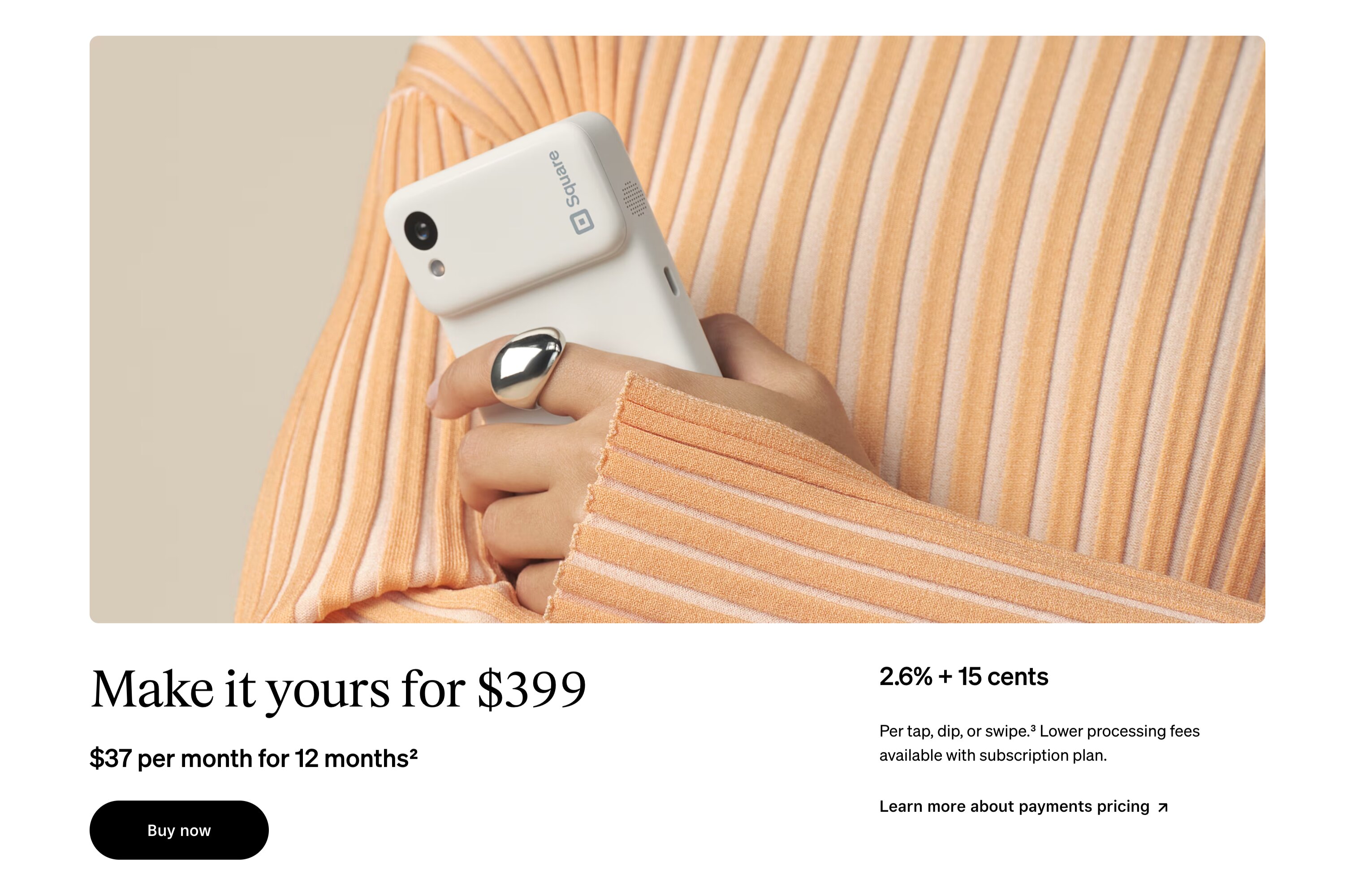 Handheld pricing
